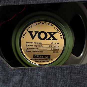 Vox, "AC30-TB", guitar amplifier, England 1990s.