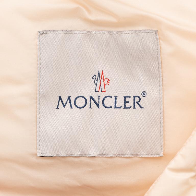 Moncler, a down cape 'Shari Giubbotto'.