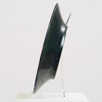 A Birger Kaipiainen stoneware dish, Arabia, Finland 1969.