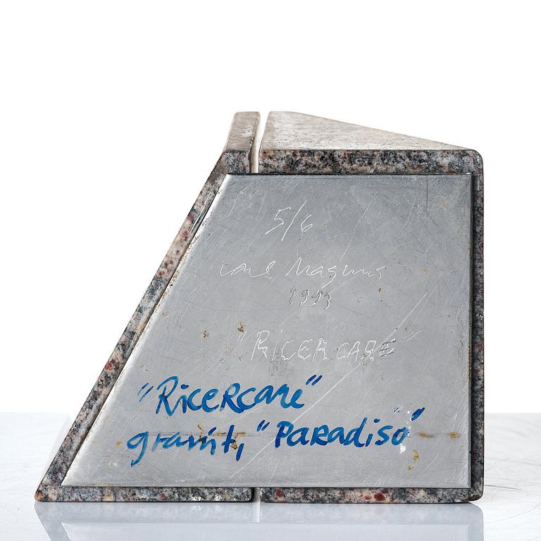 Carl Magnus, "Ricercare".