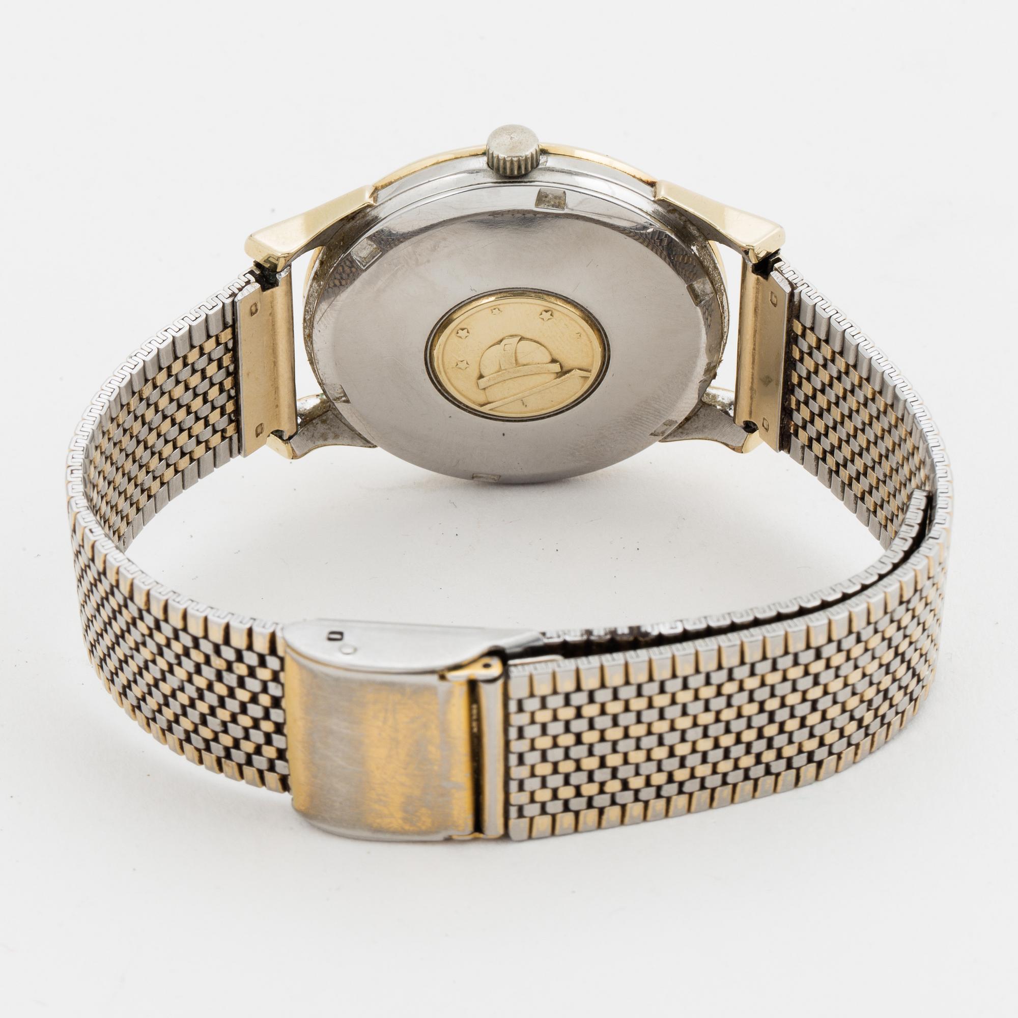 OMEGA, Constellation, Chronometer, "Pie-Pan", armbandsur, 34 mm.