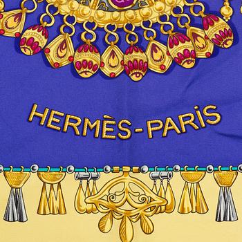 Hermès, scarf, "Parure de sables".