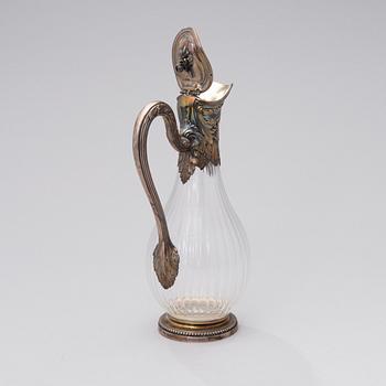 A FRENCH WINE DECANTER. France 1870s.