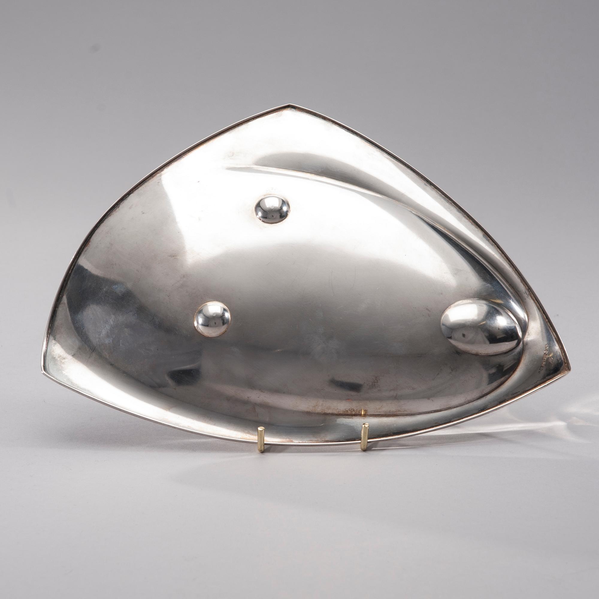 FAT, silver, Tapio Wirkkala, Kultakeskus, Tavastehus 1964. Vikt ca 239,3 g.