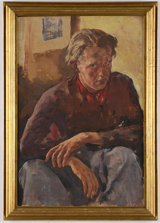 Lotte Laserstein, Portrait of Louis Hahne.