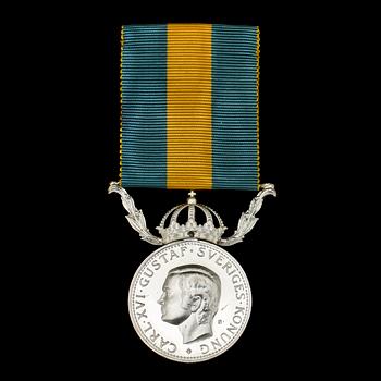 MEDALJ, silver, 1982. Tot vikt 20 g.