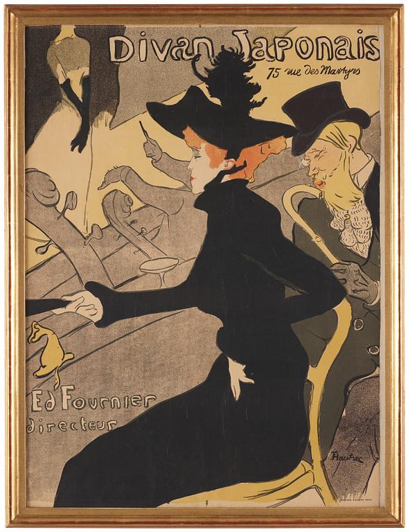 Henri de Toulouse-Lautrec, "Divan Japonais".