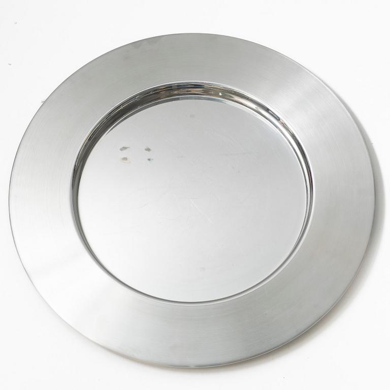 Timo Sarpaneva, kuverttallrikar, 12 st samt praktfat, OPA, Finland 1900-talets senare del.