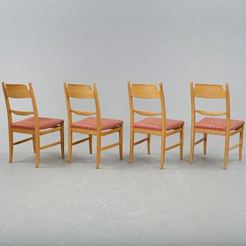 MATGRUPP, 5 delar, "Calmare Nyckel", Carl Malmsten Åfors möbelfabrik.