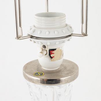Carl Fagerlund, a pair of table lamps, model RD 1477, Orrefors.