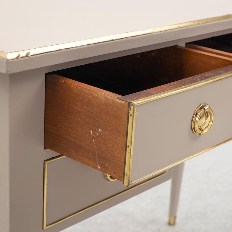A Gustavian style ladies' writing desk, mid-20th century.