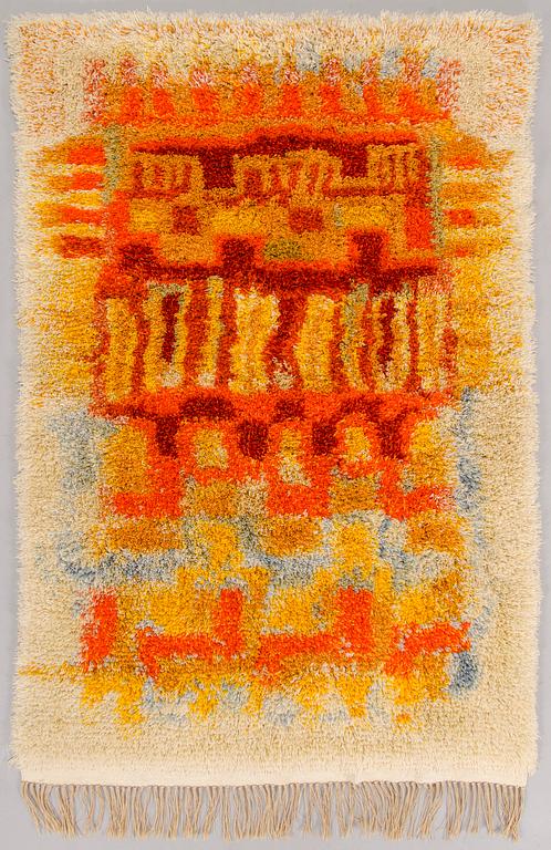 Terttu Tomero, ryijy, malli Neovius. Noin 150 x 110 cm.