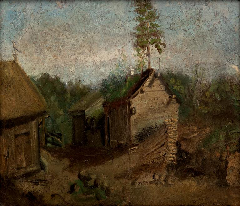 Kilian Zoll, "Halländsk stuga".