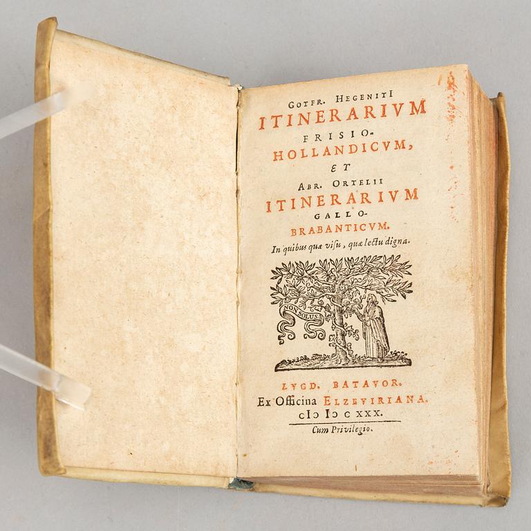 Elzevirs 1627/30, 1630, 1629, 1641 (Scotland, Ireland, Netherlands, Spain, Portugal incl. Brazil) (4 vol).