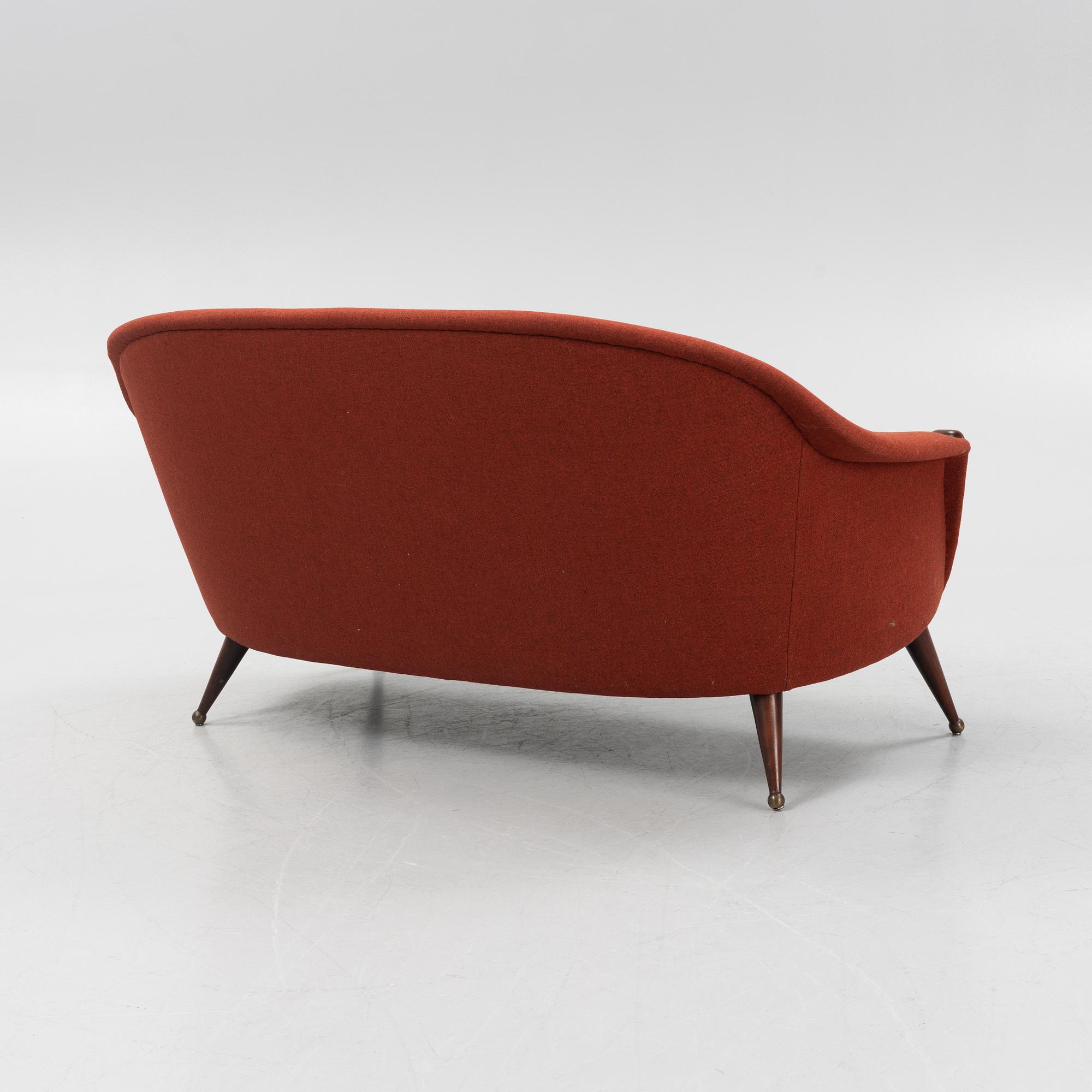 Folke Jansson, soffa, "Orion", SM Wincrantz, Skövde, 1950-tal.