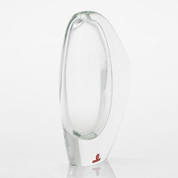 Timo Sarpaneva, glasskulptur, "Lansett 1", signerad Timo Sarpaneva, Iittala -57.