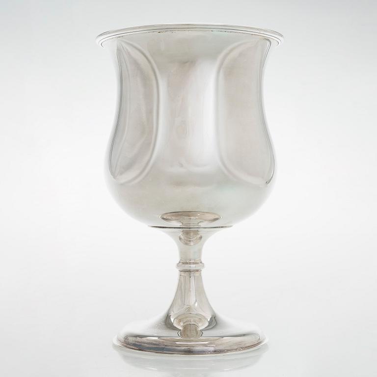 Vas, silverpläterad, Valmazan, Spanien, 1900-talets mitt.