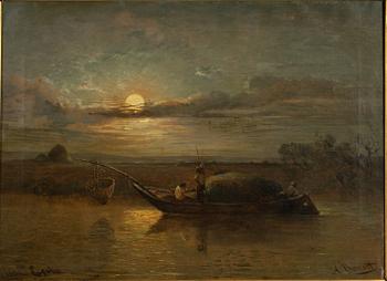 Jean Amédée Baudit, attributed to,  "Paysage Genevois".