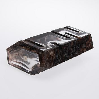 VAS, glas, signerad, Daum, Frankrike, 1900-talets senare hälft.