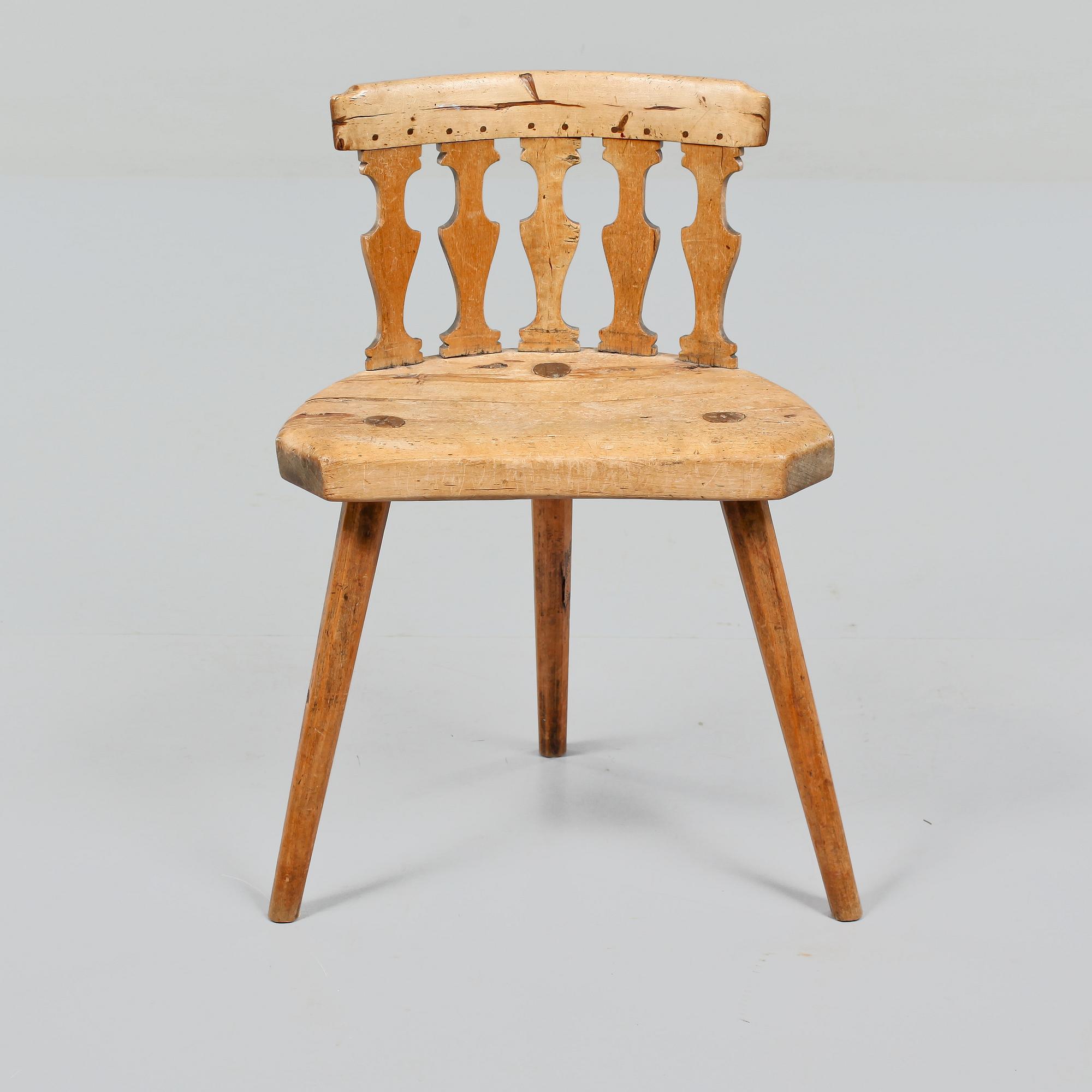 STOL, allmoge, 1800-tal.