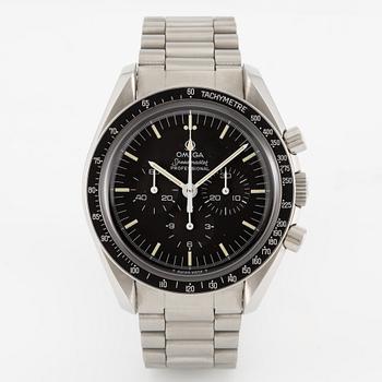 Omega, Speedmaster, chronograph, "CRS Case", "Moonwatch", wristwatch, 42 mm.