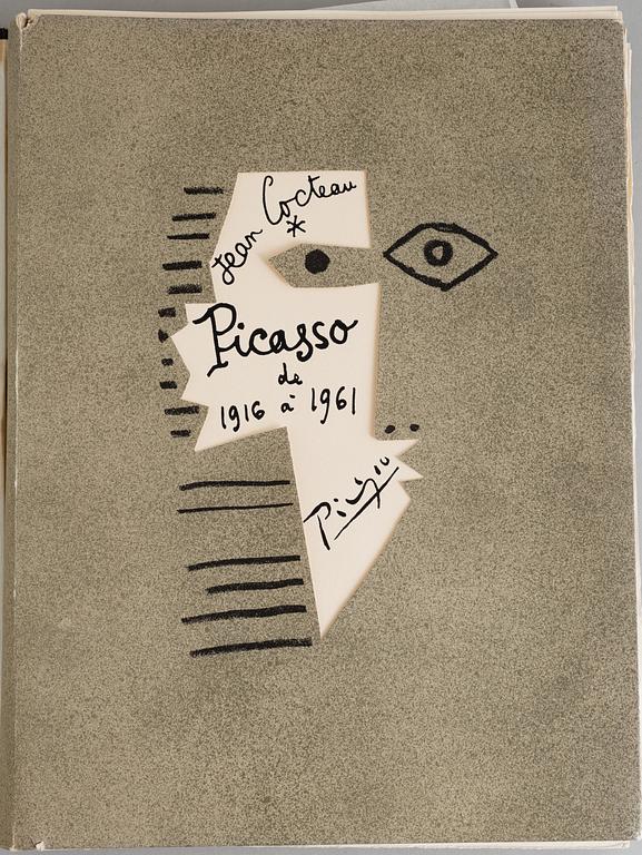 PABLO PICASSO ,  book comprising of 24 lithographs, signed by the artist and the author.
