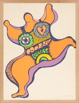 Niki de Saint Phalle, lithograph in colours, 1971, signed 45/300.