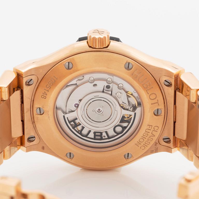 Hublot, Classic Fusion, King Gold, ca 2018.