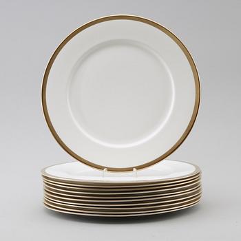 KUVERTTALLRIKAR, 11 st, benporslin, Nobel, Karin Björquist, Rörstrand.