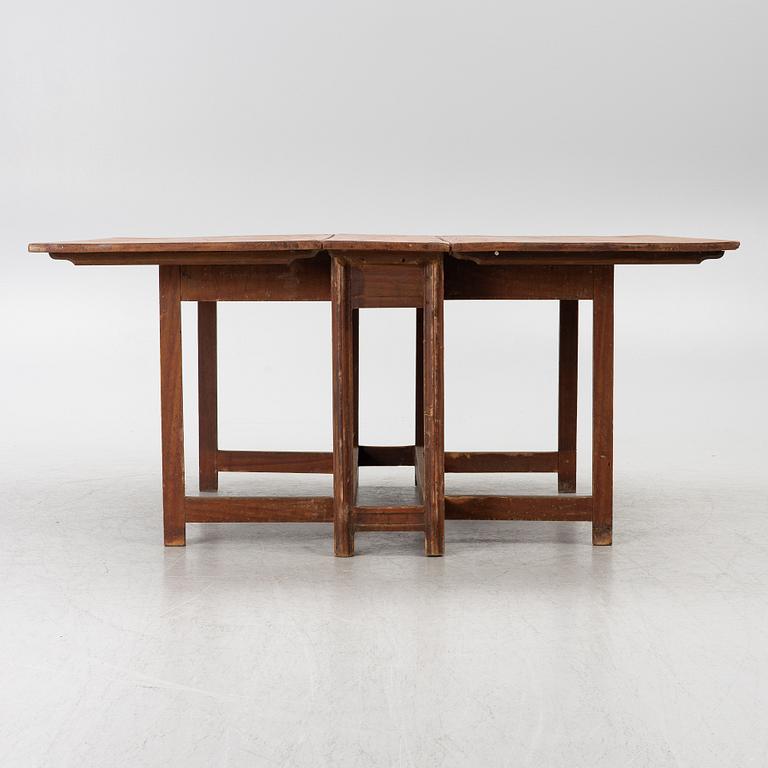 Drop-leaf table, 19th century.