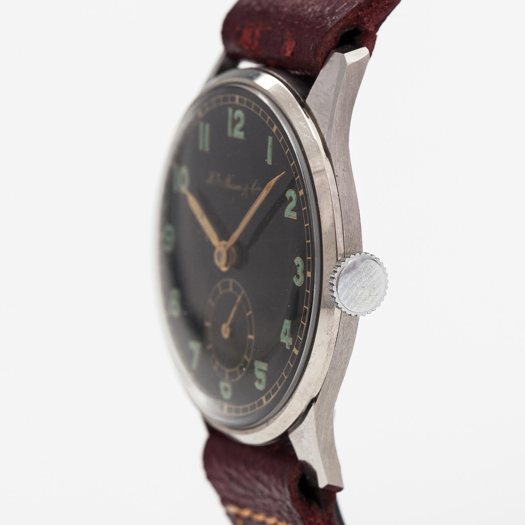 Moser % cie, wristwatch, 31 mm.