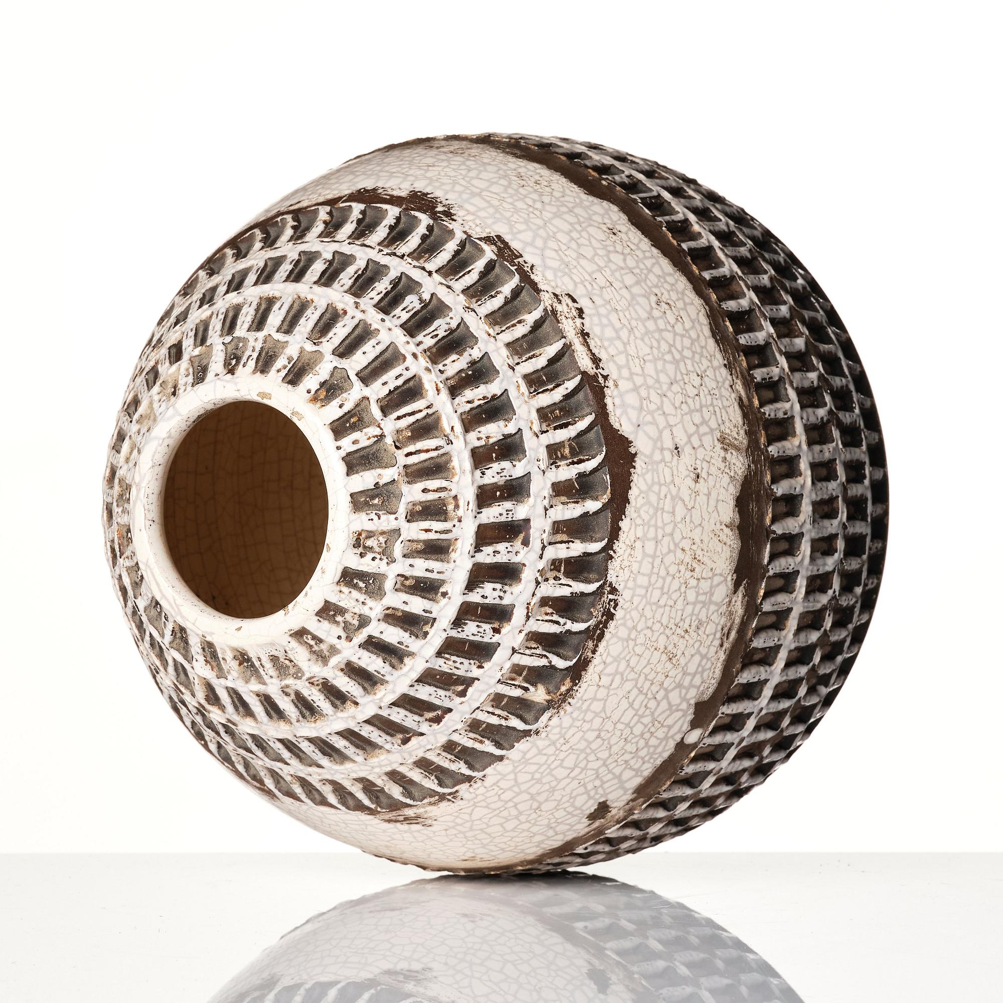 Jean Besnard, a ceramic vase, France circa 1930.