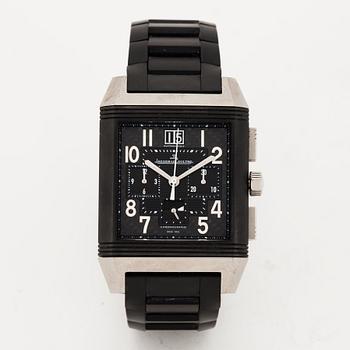 Jaeger-LeCoultre, Reverso, Squadro World Chrono Polo Field, armbandsur, kronograf, 36.5 x 53 mm.