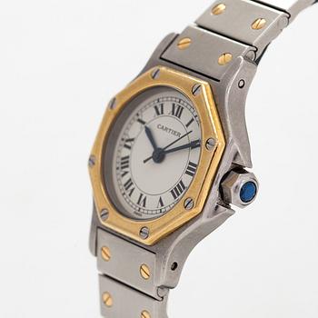 Cartier, Santos Ronde, wristwatch, 24 mm.