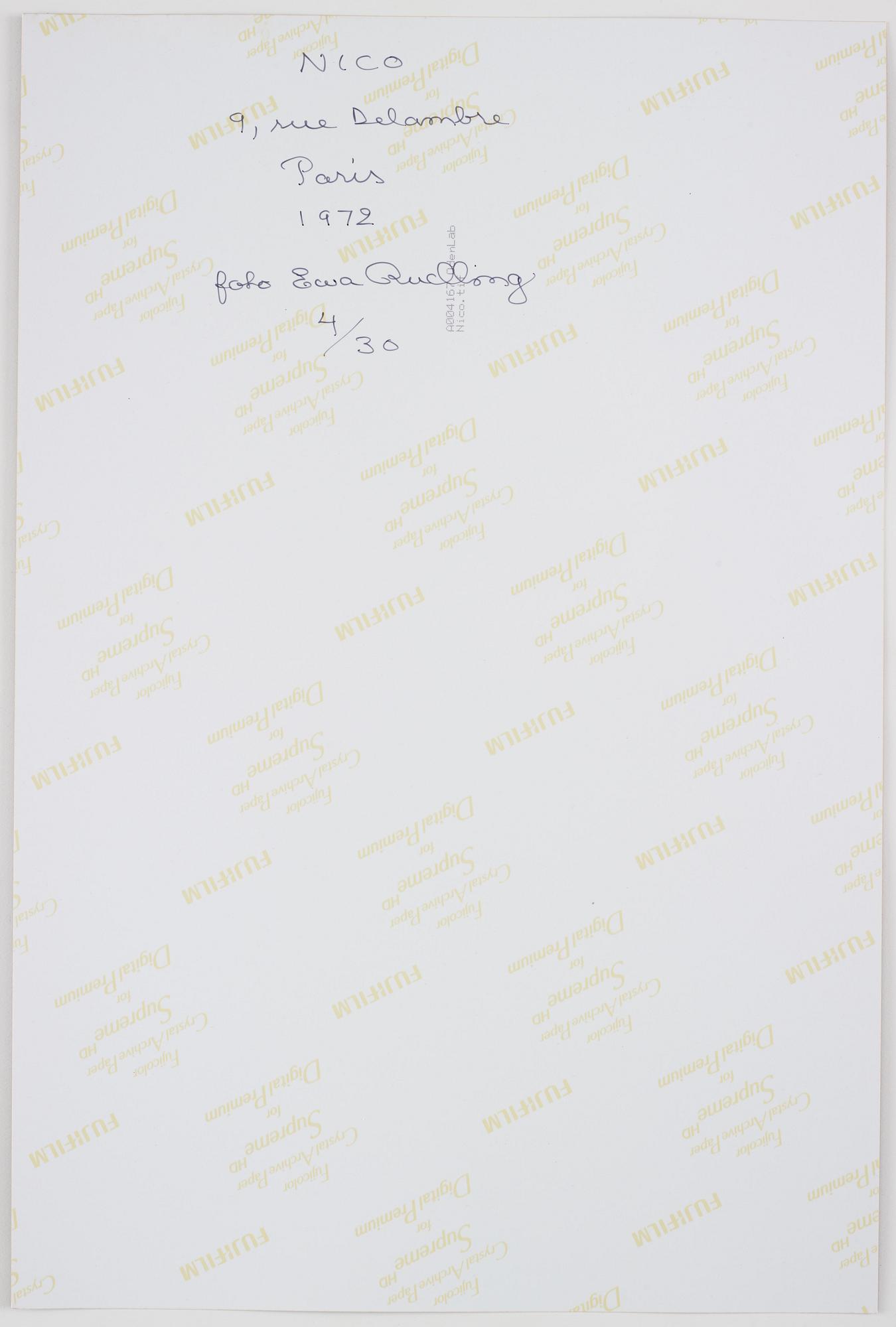 Ewa Rudling, fotografier, 3 st, C-print.