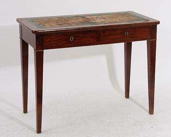 SKRIVBORD, senempire/empirestil. 1800-tal.