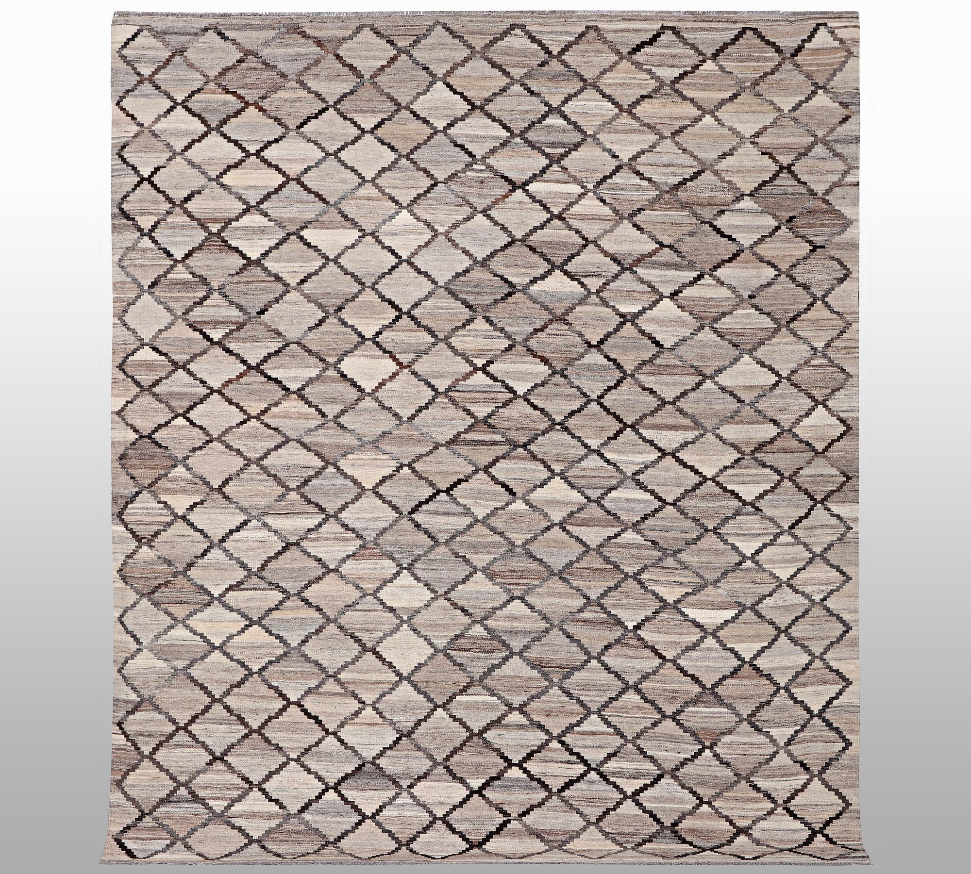 A carpet, Kilim, Morocco design, 296 x 257 cm.