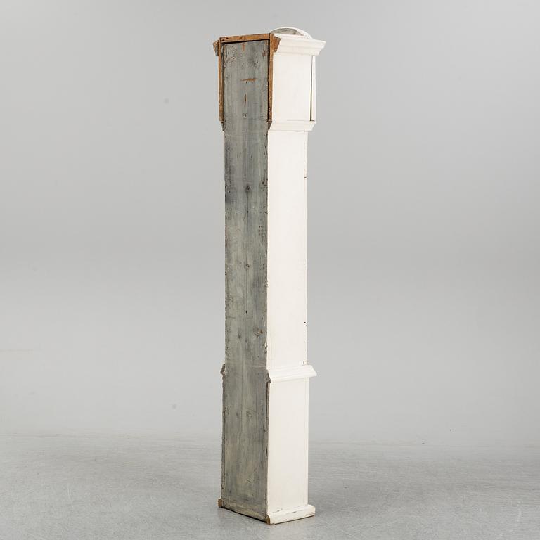 A first half of the 19th Century painted longcase clock.