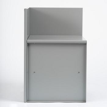 Donald Judd, a "Corner Chair No 15", Lehni, Switzerland, 1989.