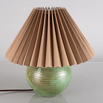 Upsala Ekeby, table lamp, 1930s-40s.