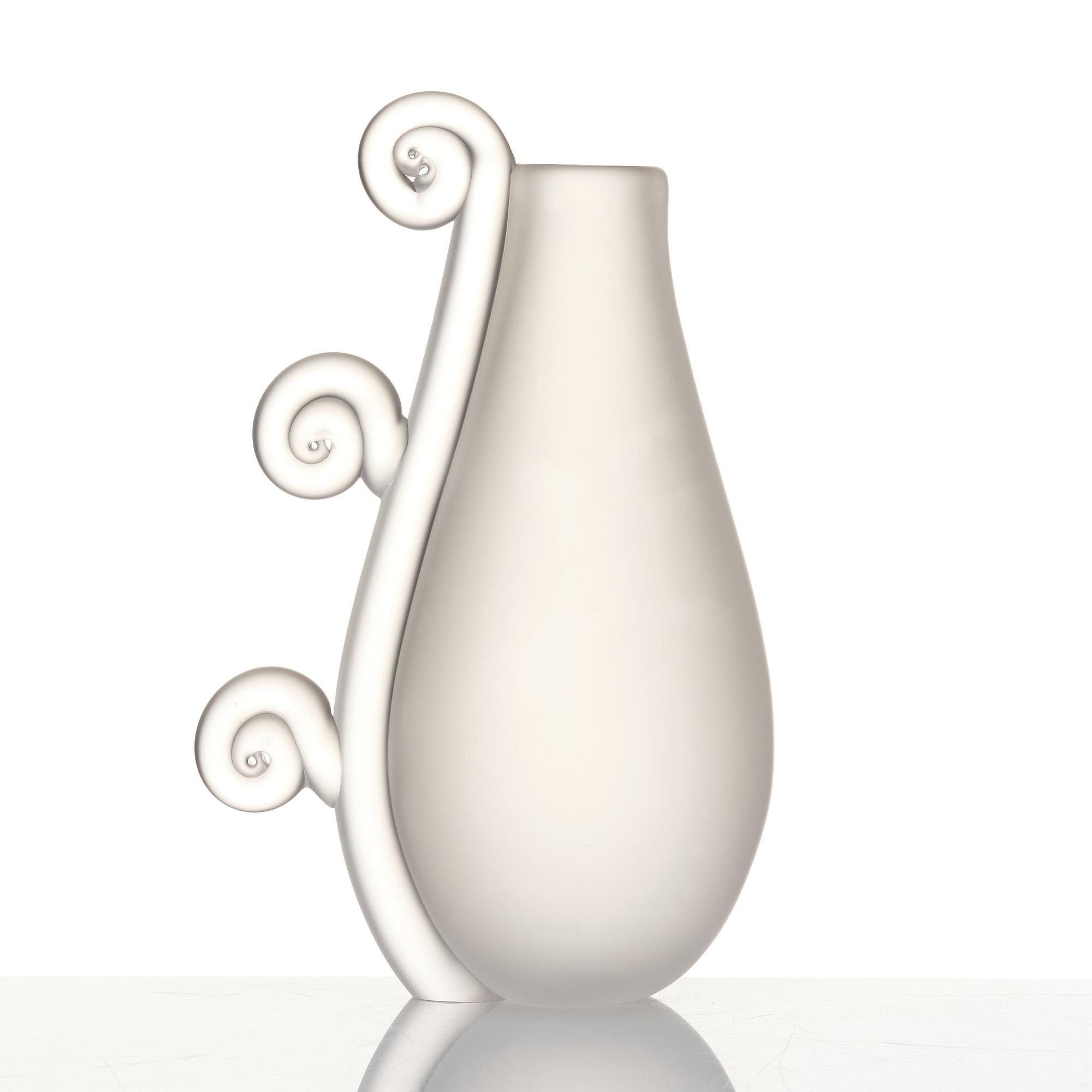 Ann Wåhlström, a glass vase, Kosta Boda, Sweden.
