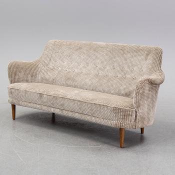 Carl Malmsten a 'Samsas' sofa, OH Sjögren, Tranås 1986.