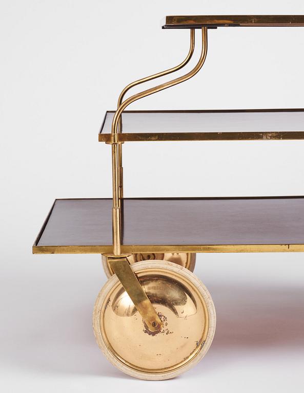 Josef Frank, a tea trolley model "B 889", Firma Svenskt Tenn, 1930s.