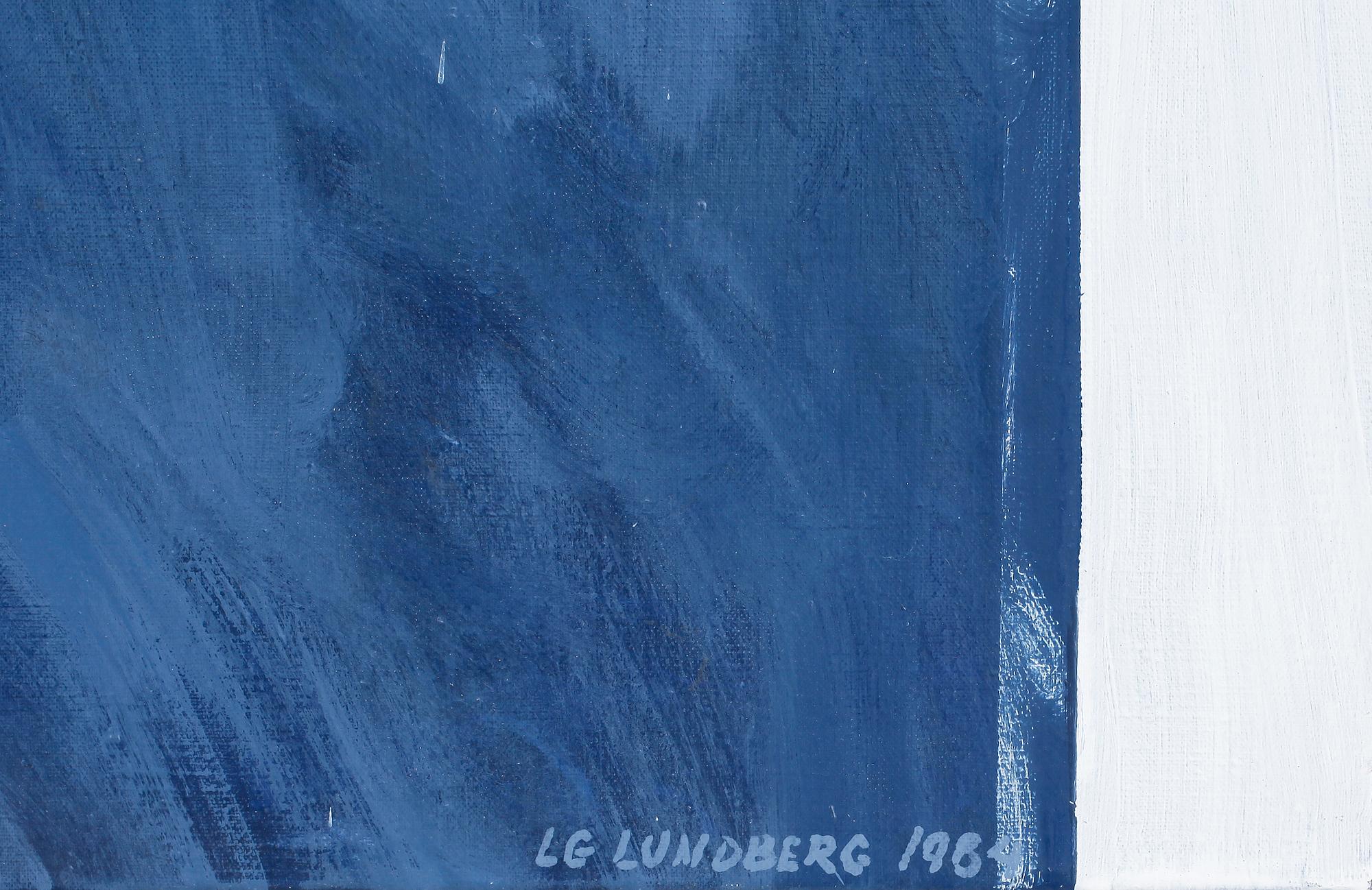 LG LUNDBERG, olja på duk. Sign o dat 1984.