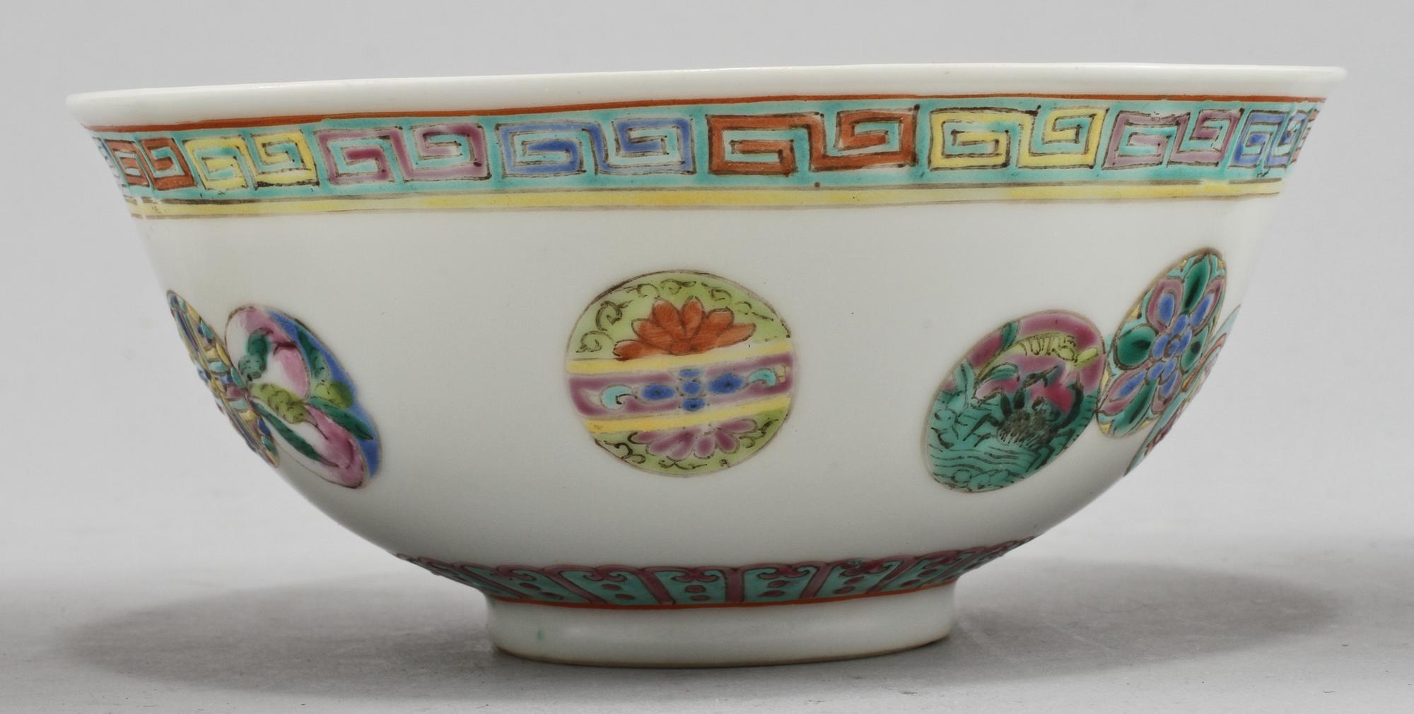 SKÅLAR, 4 st, porslin, Kina, 1900-tal.