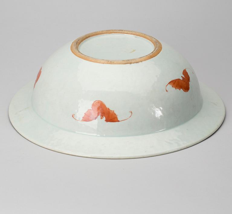 TVÄTTFAT, Kina 1800-tal, porslin.