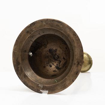 Ljusstake, möjligen Flandern, 1600-tal, Barock.