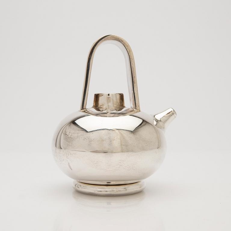 Teapot, sterling silver, Mexico.