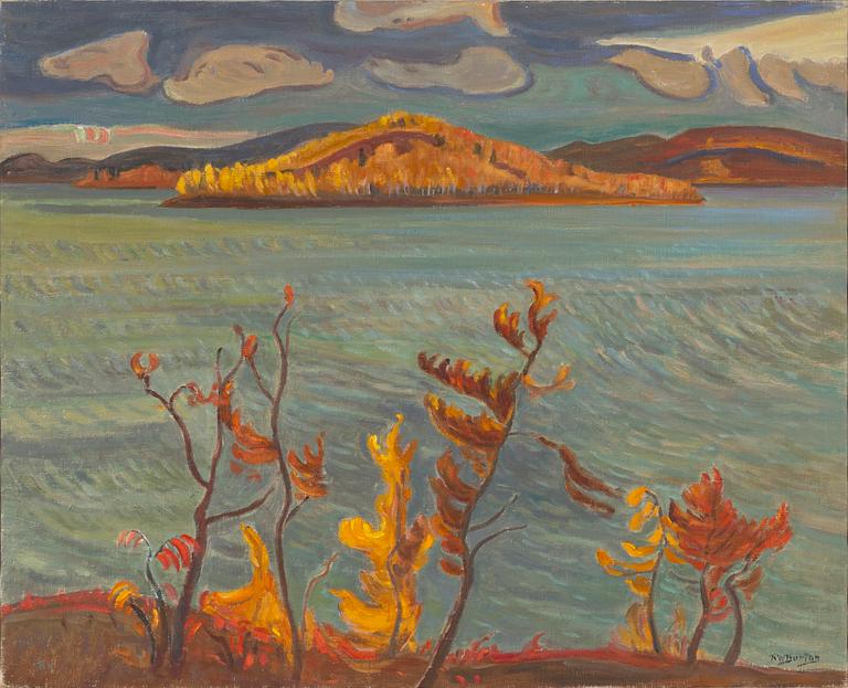Ralph Wallace Burton, Coastal landscape, 3 pcs.