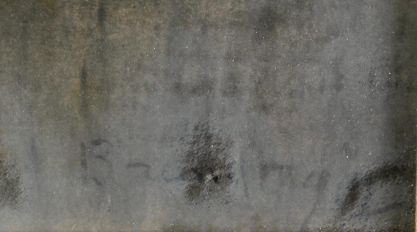 CARL BRANDT, pastell, signerad och otydligt daterad.